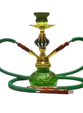 极速酒吧水烟全套阿k拉伯壶ktv水大烟斗小号shisha烟膏筒玻璃烟雾