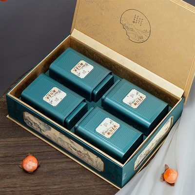 23年新春款绿茶礼盒装空盒明前龙C井都匀毛尖毛峰茶叶包装盒空礼
