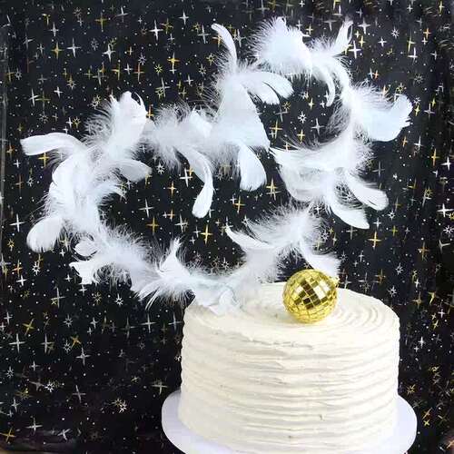 新品Cake Decoration Love Feather FaiGry Feather Plug-in Birt