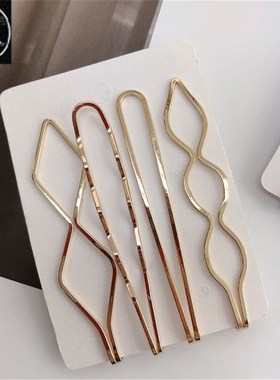 极速Simpcle Metal Hair Clips for Women Hairpins Hair Accesso