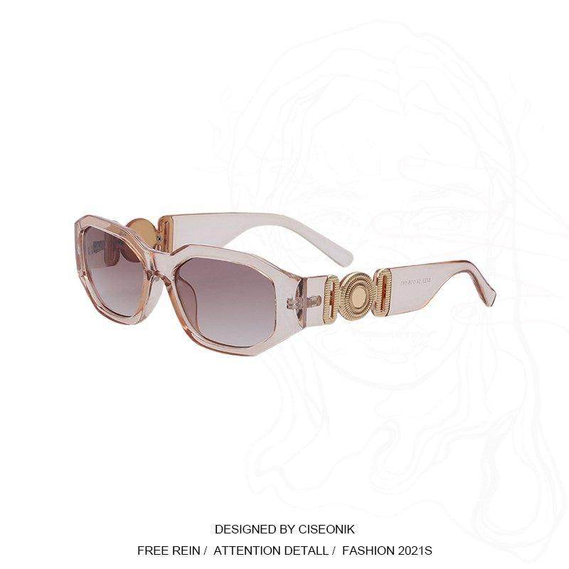 极速Ciseonik 欧p美风ins新款方框太阳眼镜辣妹男女款小框太阳眼