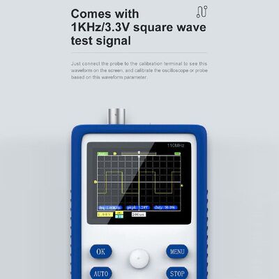 极速Professional Digital Oscilloscope 2.4 in 500MTS/s Sampli