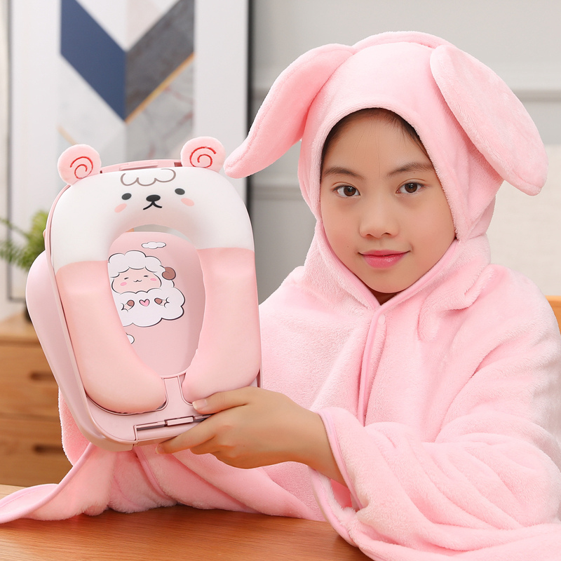 极速午睡枕小学生趴睡枕头儿x童专用午休教室课桌睡午觉神器摺叠