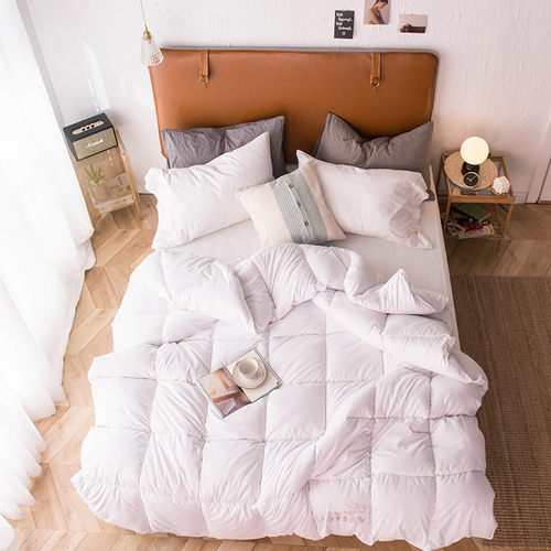 新品95% white gooseo down winter quilt comforter blanket duv