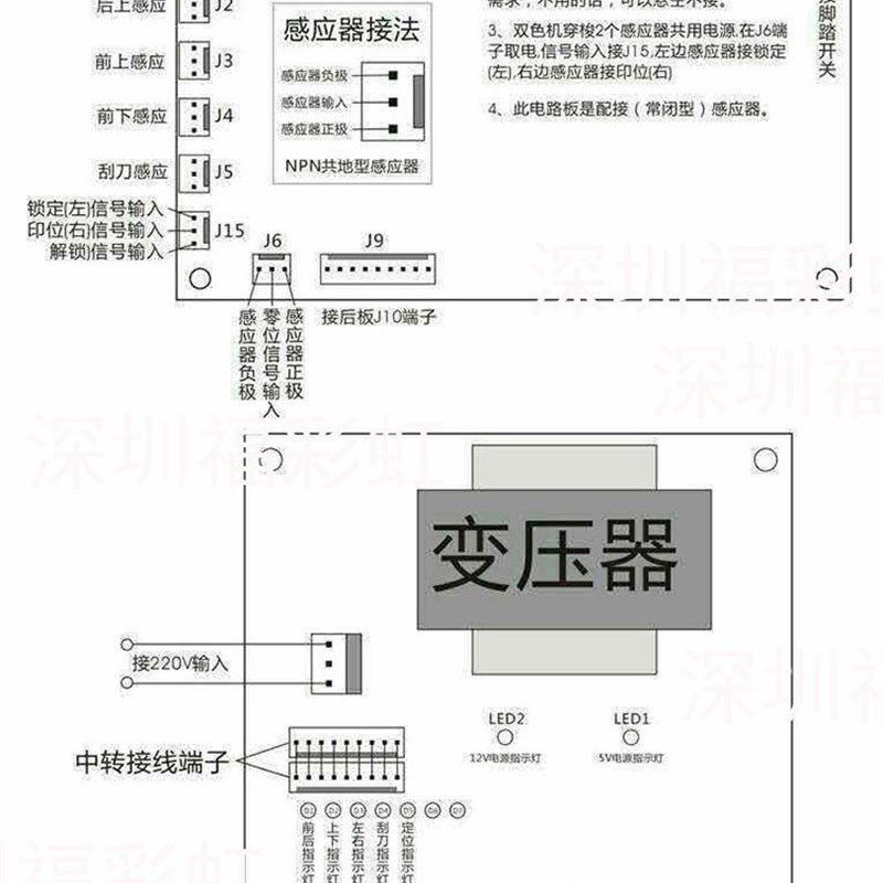 极速移印机配件 移印线路板  电源板I东凌富发移印机控制板电源板