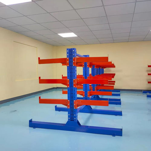 极速悬臂货架重型仓库仓储五金钢管铝G材管材托臂货架单双面布匹