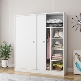 极速衣柜家用卧室简易现代简约柜子出住房用拉Q门小户型储物儿童