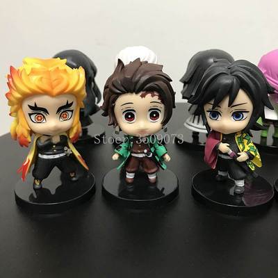 极速Demon Slayerl Anime Figure Rengoku Kyoujurou Kochou Shin