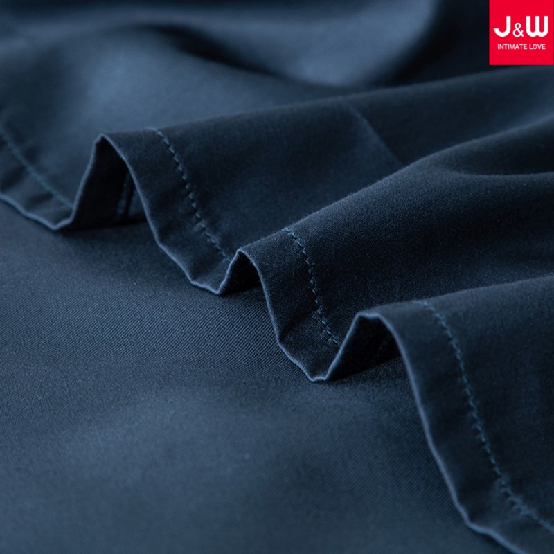 极速新款60S贡缎A类母婴全棉床单200*230 245*25U0纯色春夏季被单