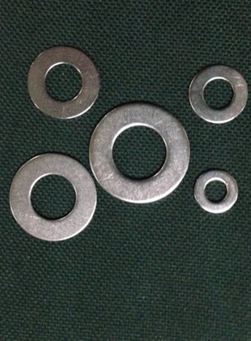 极速。201不锈钢平垫/垫圈/垫片M3/M4/M5/M6/M8/M10/MS12/M14/M16