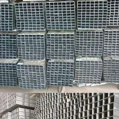 极速新品方管镀锌方管黑方管镀锌方通F方B管钢材空心方管矩形管不