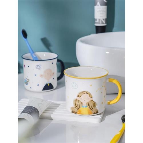 极速漱口杯inds风套装家用x情侣网红款女可爱牙刷杯洗漱杯口杯一