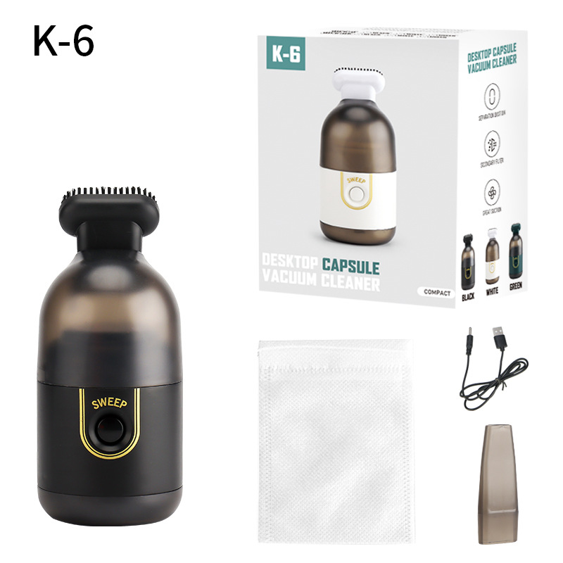 极速新品无线桌面吸尘器迷你可携C式D清理机办公家用车载大功率