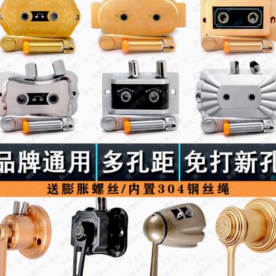 升降晾衣架配件手摇器全套手摇单杆双杆晾衣杆阳台晒衣架通用配件