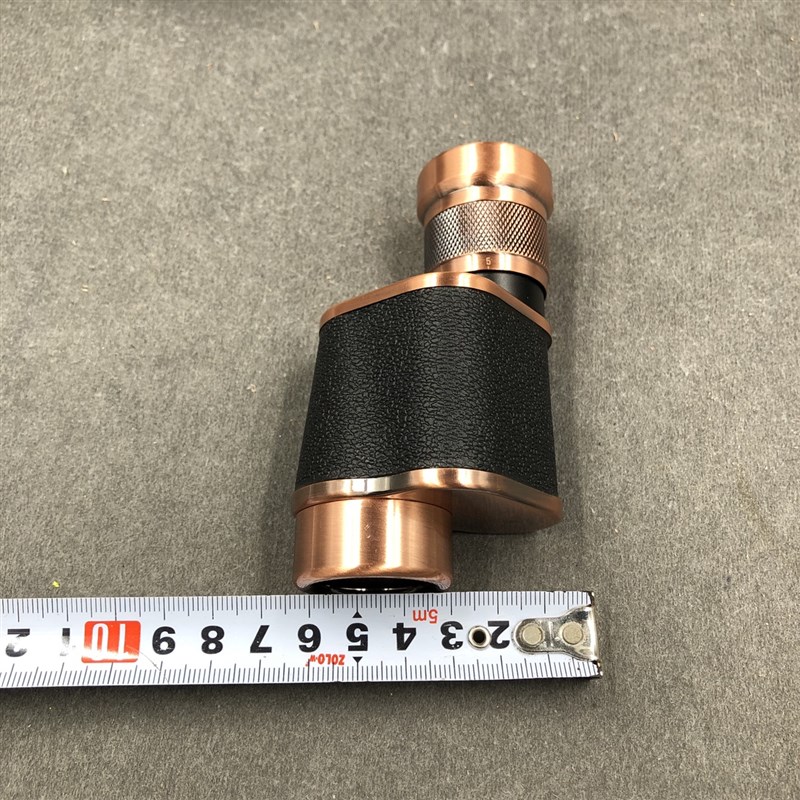 好货单筒望远镜寻蜂放牧观景黄铜8x24高倍高清迷你便携户外微光夜