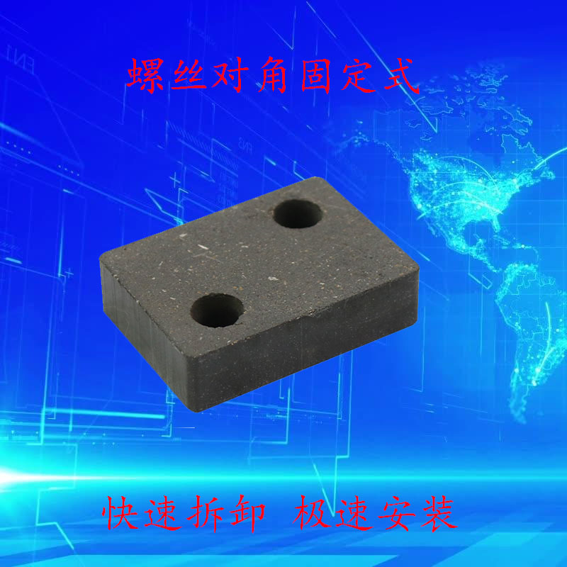 空压蝶式制动器方形卡簧式刹车皮分切机气动摩擦片工业机械刹车片