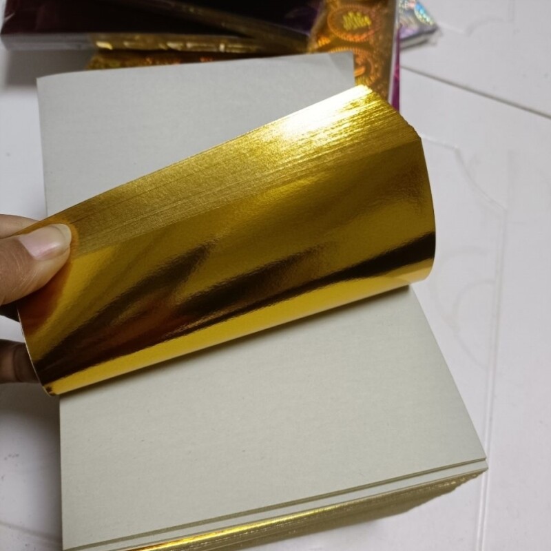 好货金黄色加厚元宝纸35*45可折元宝莲花一捆1000张不掉色