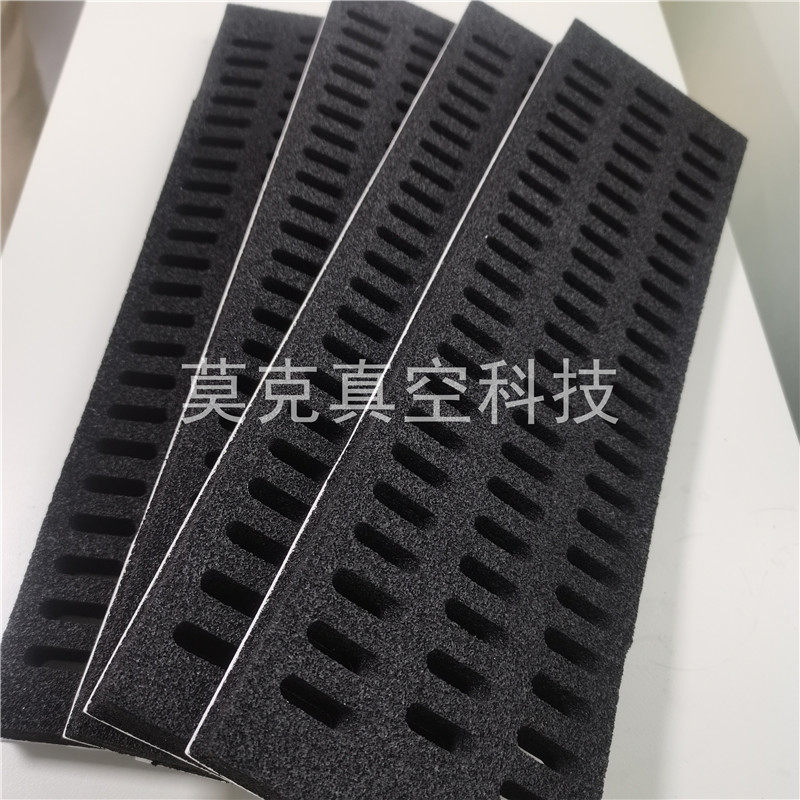 极速施迈茨真空吸具吸盘海绵配件工业码垛机械手海绵130X442替代