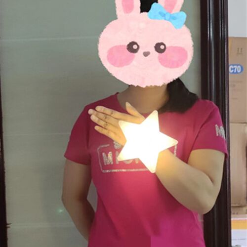 极速舞台大星星灯合唱手持发光星星道具舞蹈星星灯表演手拿五角星