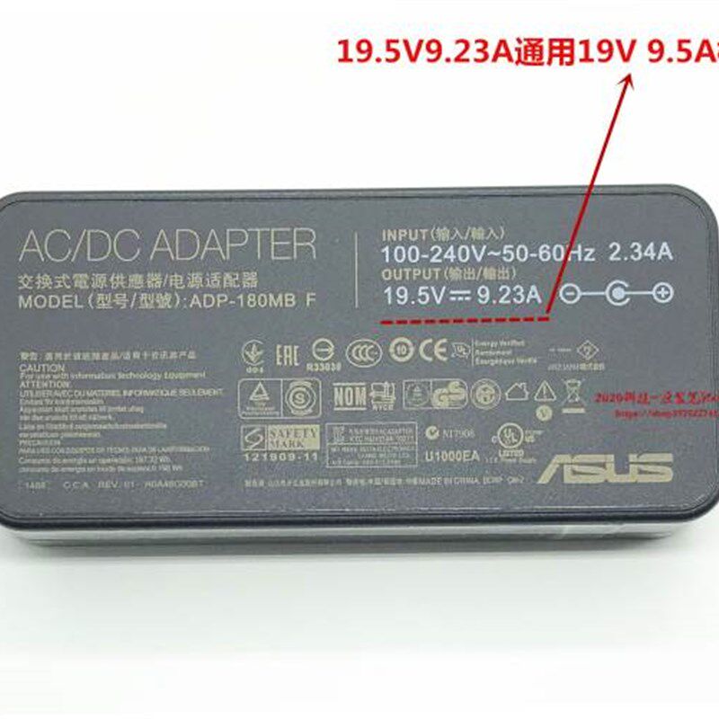 极速华硕ADP-180MB F电源配接器飞行堡垒FX60V FZ63V笔记型电脑充