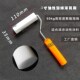 极速防水4寸油性平头海绵刷滚筒刷木器漆乳胶漆胶水刷墙补漆无死