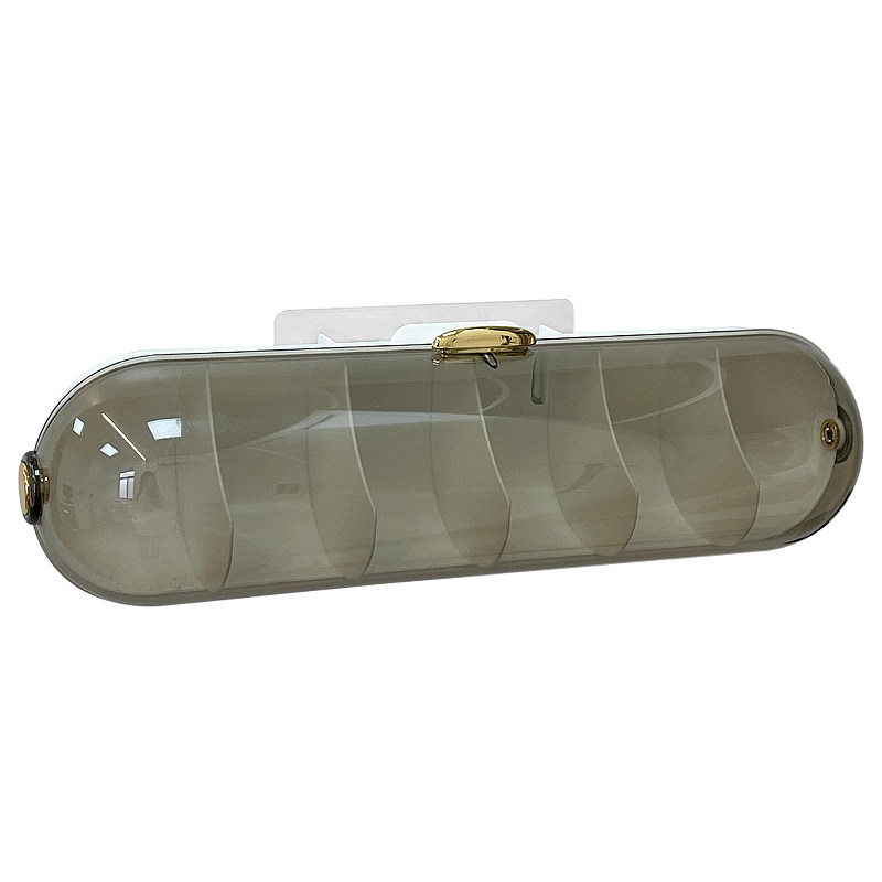 充电线收纳盒壁挂式家用桌面数据线手机充电器插头分格整理神器