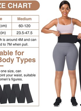 Waist Trainer for Women Snatch Bandage Tummy Sweat Wrap Plus