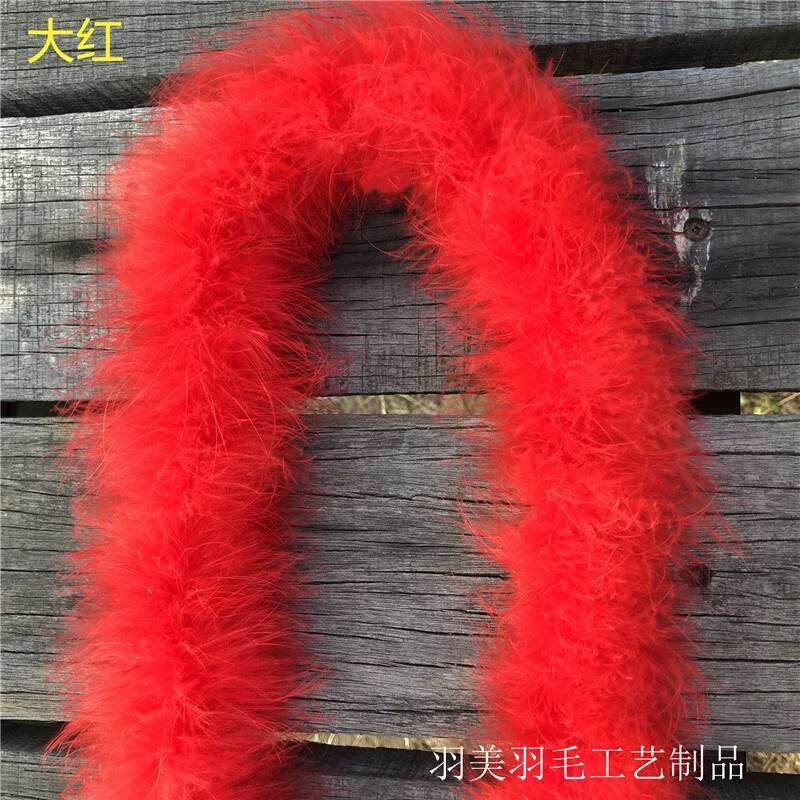 极速全绒加厚羽毛刷条 加密火鸡羽毛刷条鸵鸟毛婚庆装饰舞台皮草