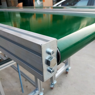 升降平面流水线输送机设备卸货传输带爬坡机快递物流分拣输送机