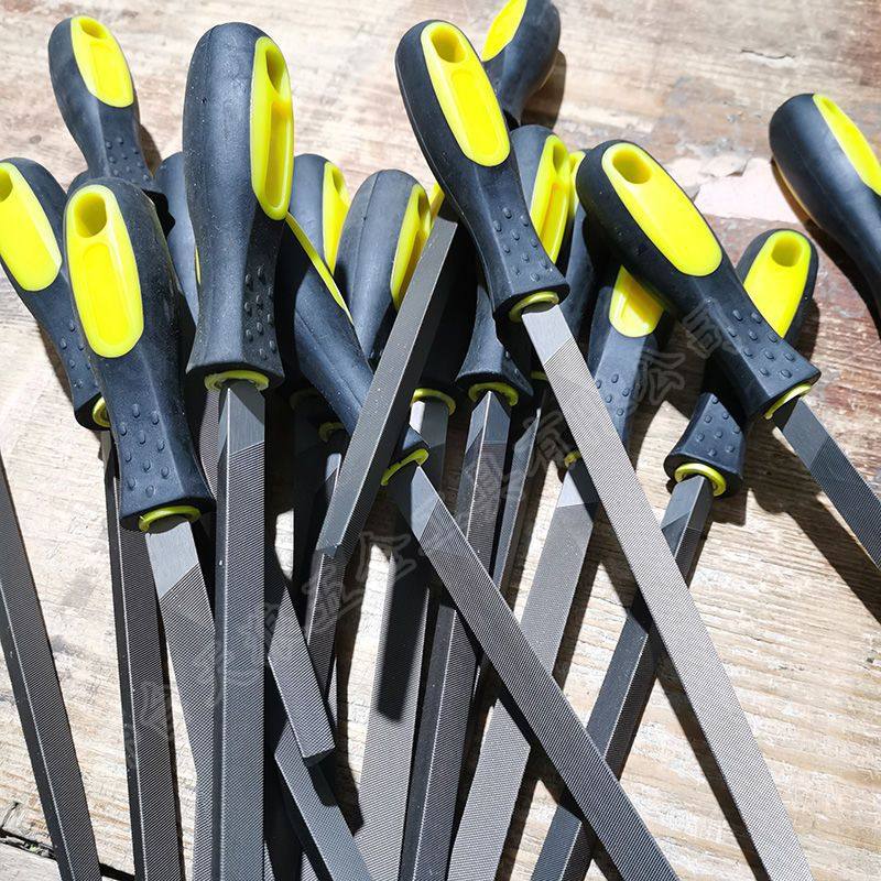 带柄三角锉刀 钢锉三棱锉金属锉T12碳素工具钢钳工锉去毛刺锯齿锉,五金/工具,锉刨,淘宝优惠券,粉丝福利购,淘宝优惠卷