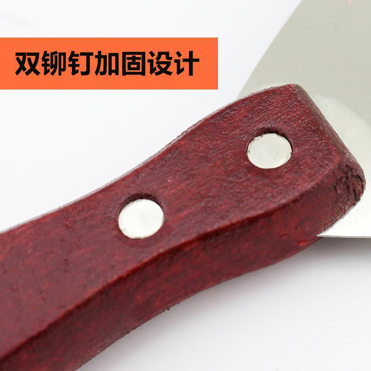 好货加厚实木柄油灰刀不锈钢铲刀批土刀批灰刀抹子清洁刮刀油漆抹