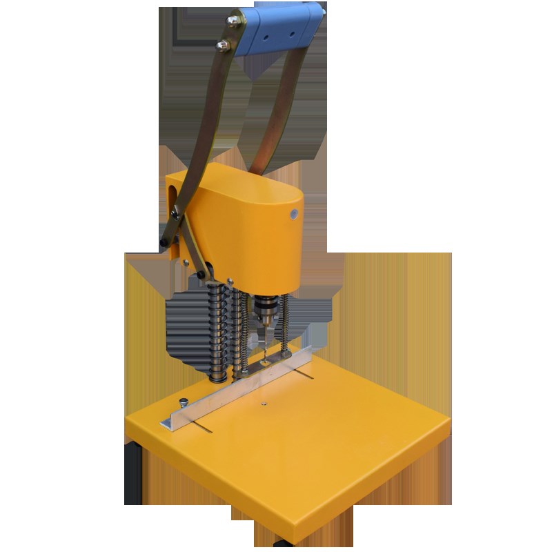 适用奇砚QY-550电动装订机 财务会计凭证线装档案打孔机钻孔机3/4