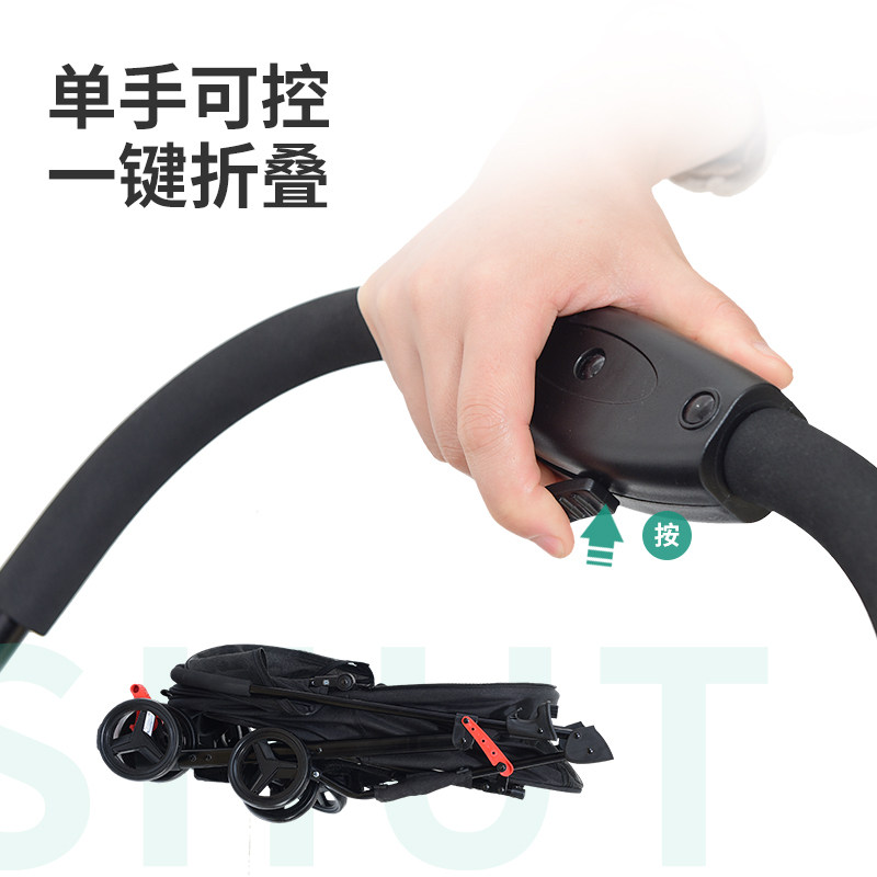 好货宠物外出推车轻便可折叠可分离包双向手推车狗狗猫咪小推车小