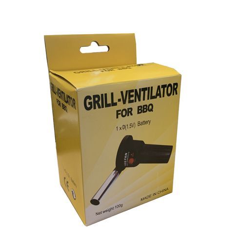 极速户外烧烤电动鼓风机BBQ迷你可携式助燃生火工具自动吹风机野