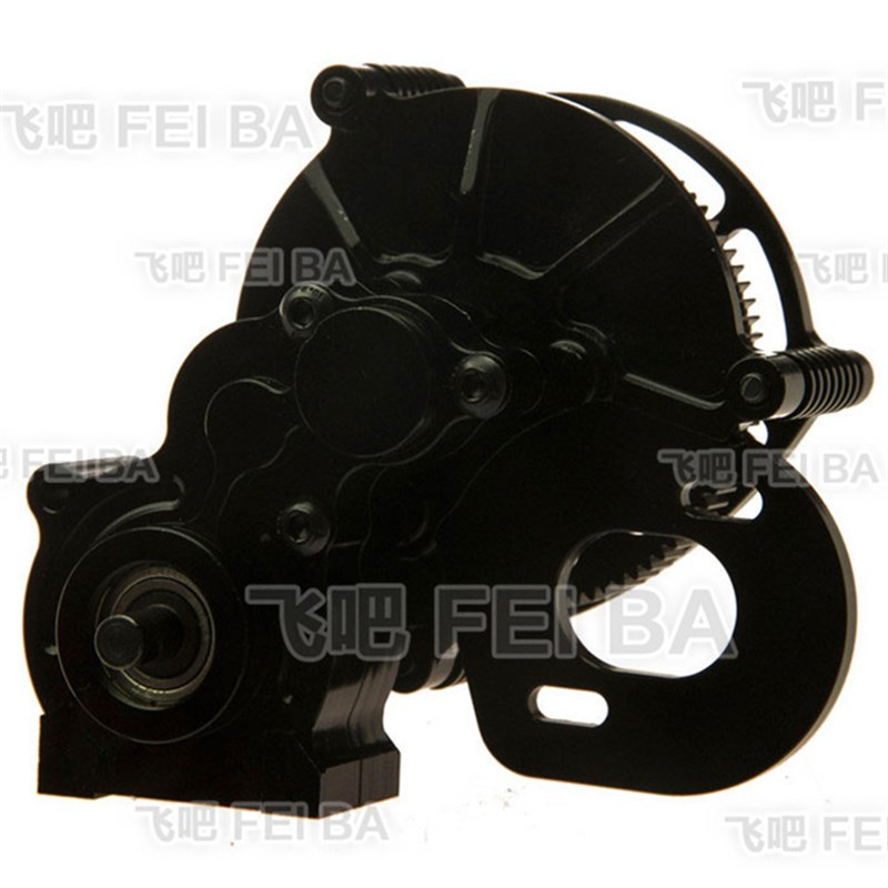 90046 SCX10攀爬车 升级金属中波箱齿轮总成 波箱 齿轮 带马达座