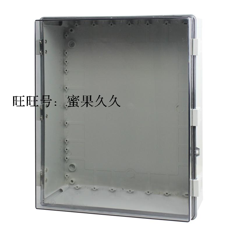 好货600*400*220mm防水塑料箱PC电源箱外壳动力照明配电箱外壳绝