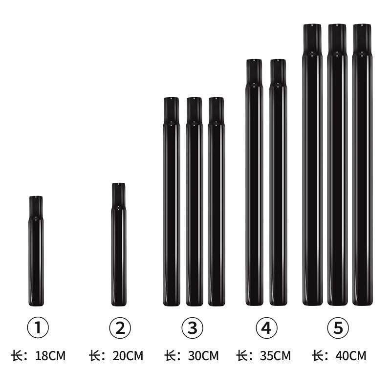 自行车座杆管儿童山地车坐杆25.4单车座管27.2坐垫杆28.6配件大全