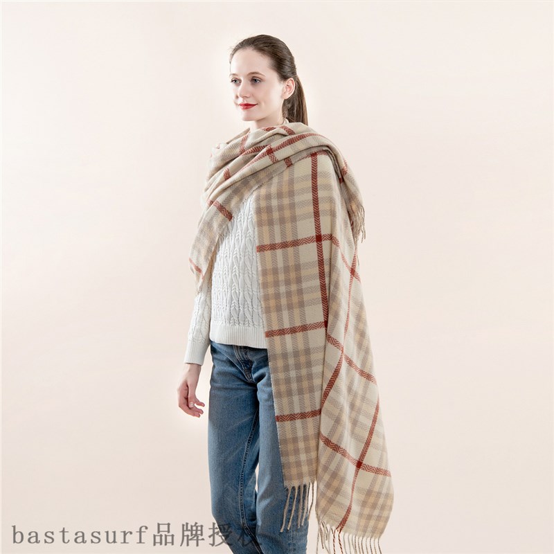 网红Custom scarf women's autumn and winter 2020 new mangoo i 服饰配件/皮带/帽子/围巾 围巾/丝巾/披肩 原图主图