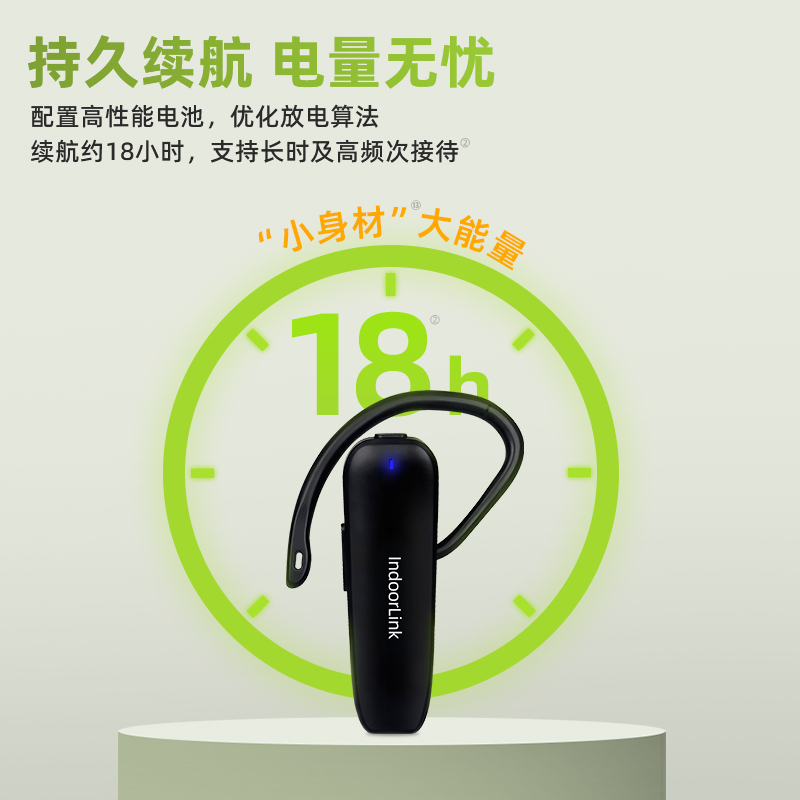 IndoorLink无线讲解器可拆卸耳机