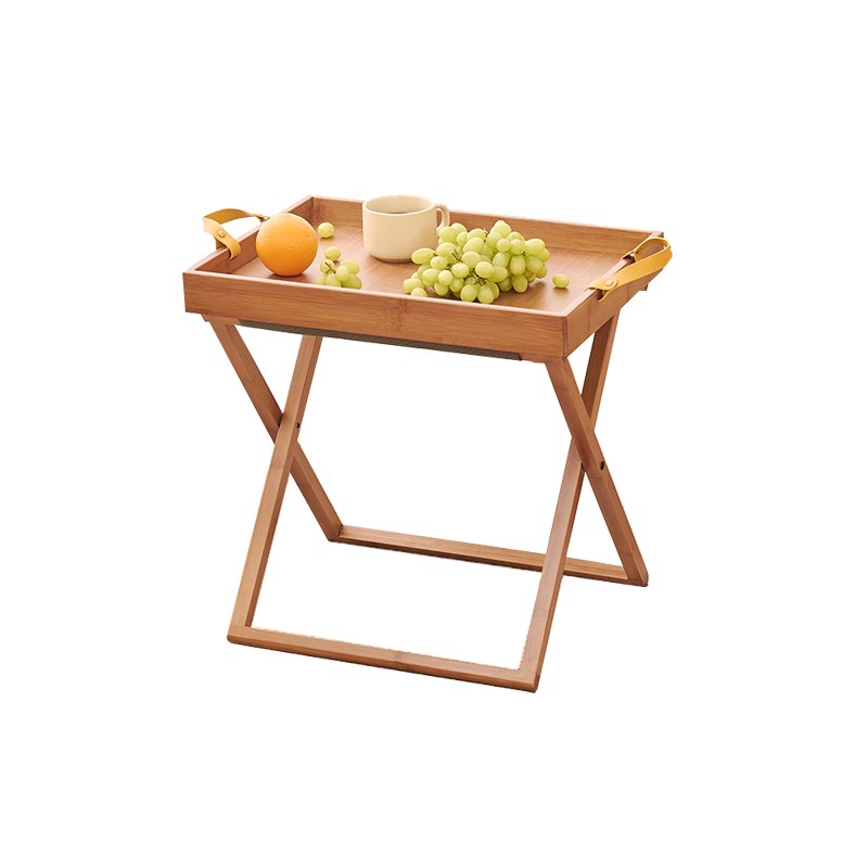 折叠小茶几折叠迷你小o边几托盘边几小户型简约可移动户外小桌角