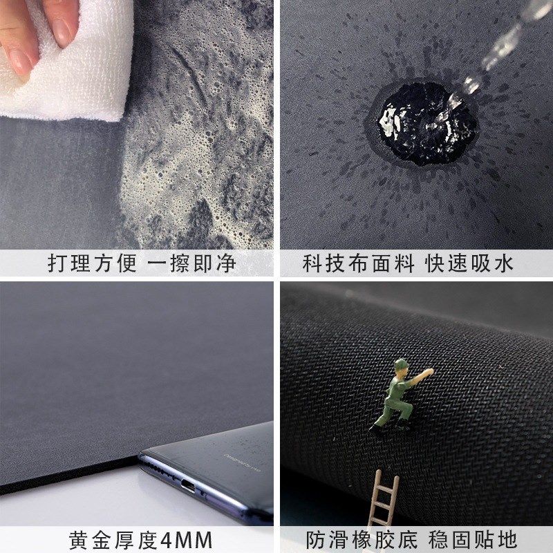 厨房台面沥水垫硅藻泥吸水垫干燥垫杯垫免洗垫子防滑防潮速干耐脏,居家布艺,餐垫,淘宝优惠券,粉丝福利购,淘宝优惠卷