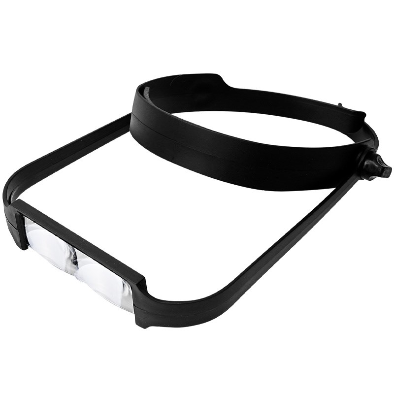 头戴式放大镜电子维修钟手表专用高清花眼镜型扩大镜家用微雕光学