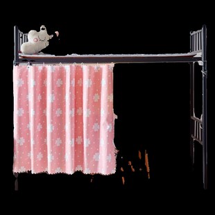 床帘学生宿舍上下铺遮光帘隐私帘出租房寝室隔断帘防尘挡风布帘