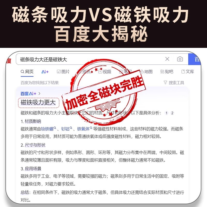 防蚊门帘磁性魔术贴夏季纱门纱窗家用蚊帐隔断强T力磁铁磁吸条自