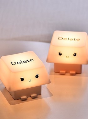 Delete小夜灯助眠灯即亮感应灯走F廊感应灯充电定时卧室睡眠氛围