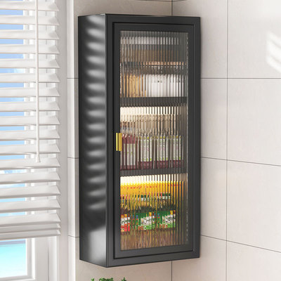 厨房调料置物架多层挂墙调料架子调料品调料O瓶油盐酱醋收纳柜防