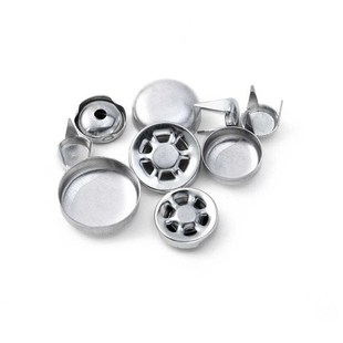 鸭舌帽棒球帽顶扣配件布包扣胚A模具太阳帽圆形钮扣包布扣金属胚