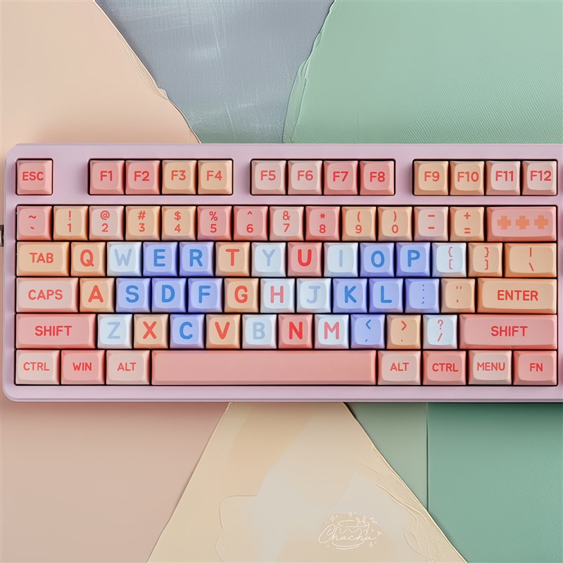 XDA川沙妲己主题键帽pbt材质热升华小全套键帽不透光适用机械键盘