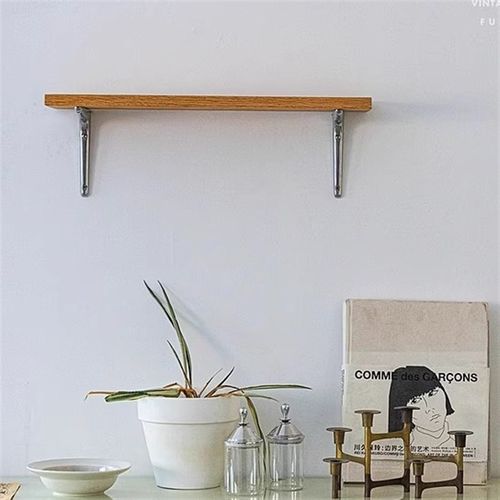 指尖森林复古墙架层板托架墙壁隔板架一字隔板三角支架搁板置物架