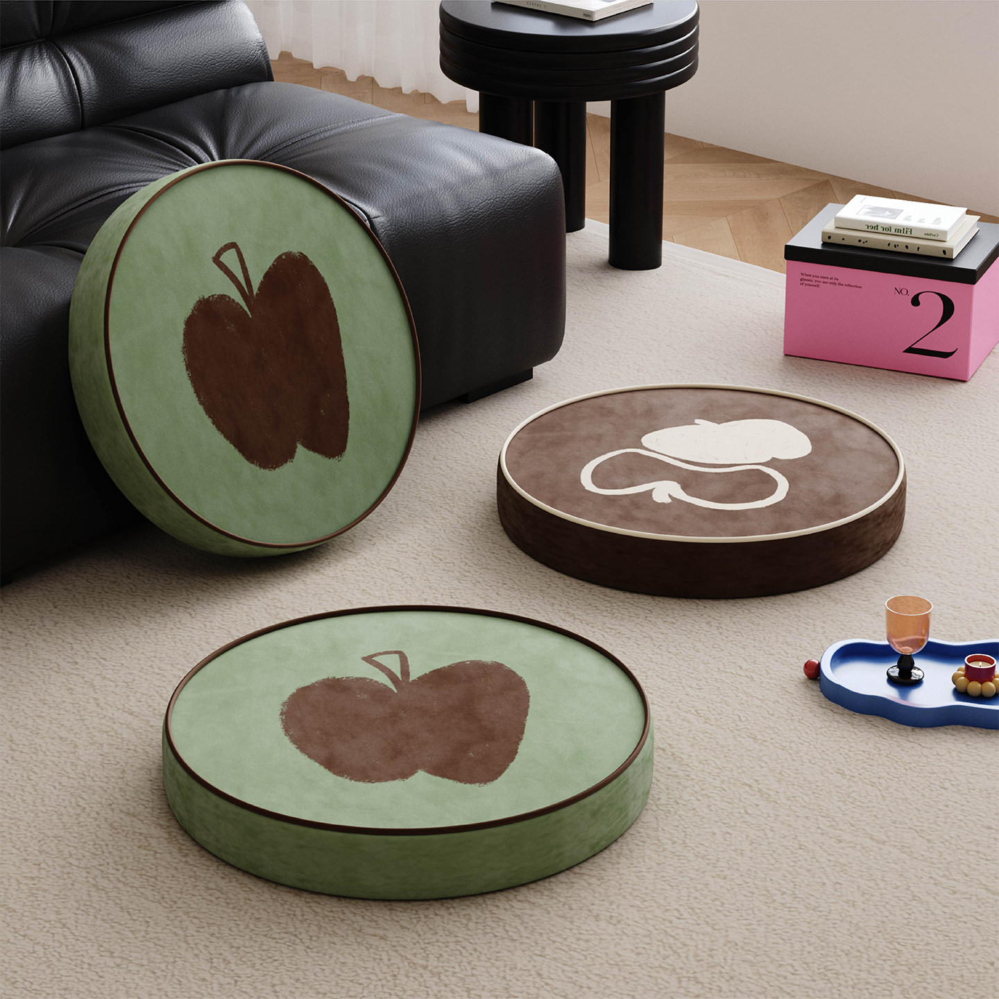 复古简约高级感蒲团客厅地上看书坐垫懒人阳台榻榻米飘窗坐墩椅垫,居家布艺,蒲团,淘宝优惠券,粉丝福利购,淘宝优惠卷